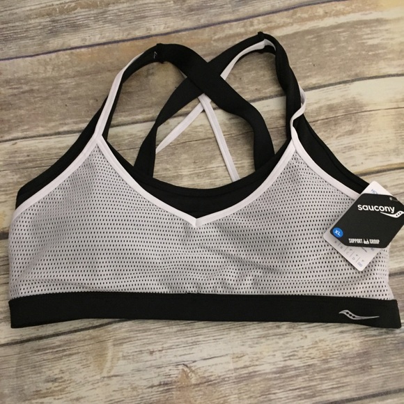 saucony running bra